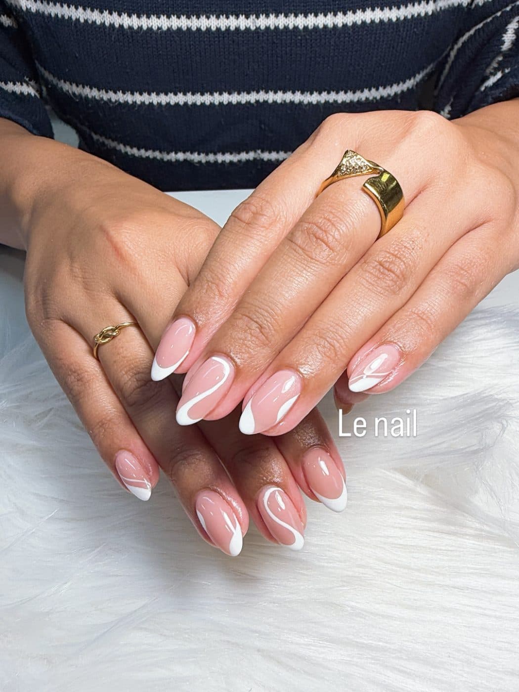 Pastel holographic nails